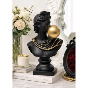 Apollo Statue Greek Gold Mythology Pop Art Baroque Bubble Gum Victorian Art Deco
